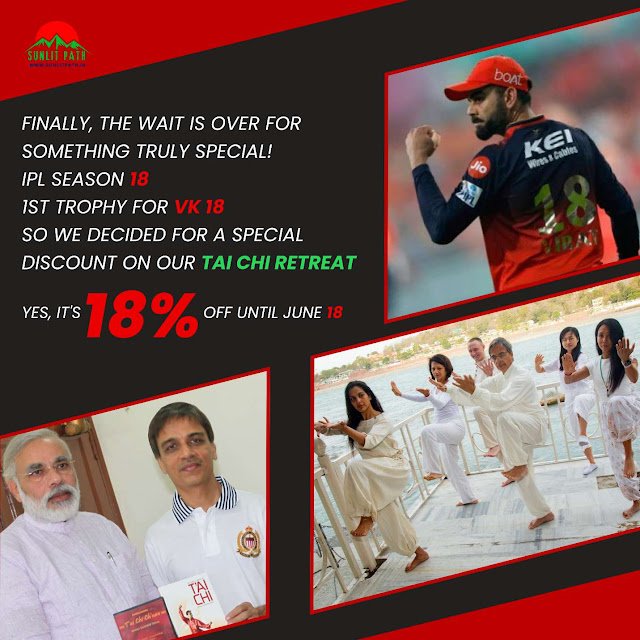 Reconnect, Recharge, and Rejoice: Special 18% Discount on Tai Chi Retreat with Sensei Sandeep Desai